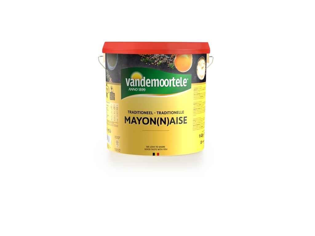 Mayonaise Traditionelle Vandemoortele 10 L