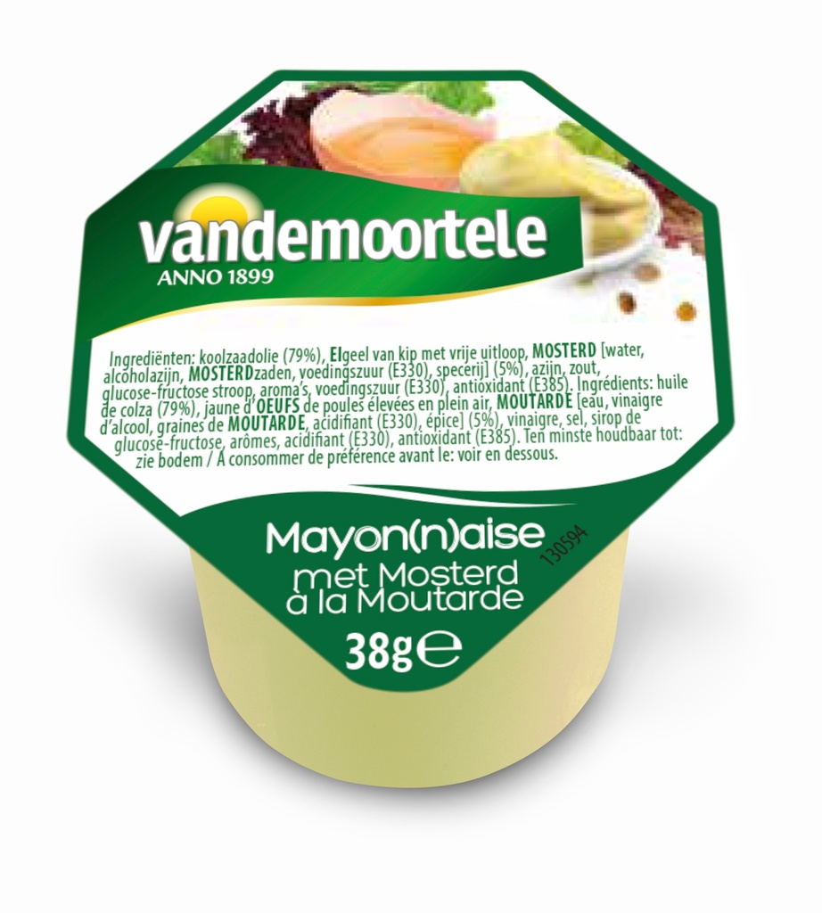 Mosterd Porties Vandemoortele (120x20ml)