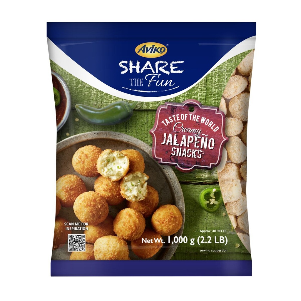 Jalapeno Snacks Aviko 1 kg