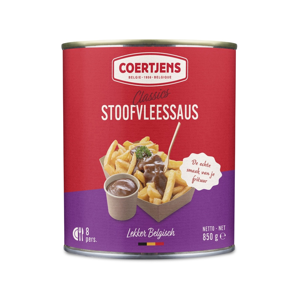 Saus voor Stoofvlees Coertjens Blik 850 gr