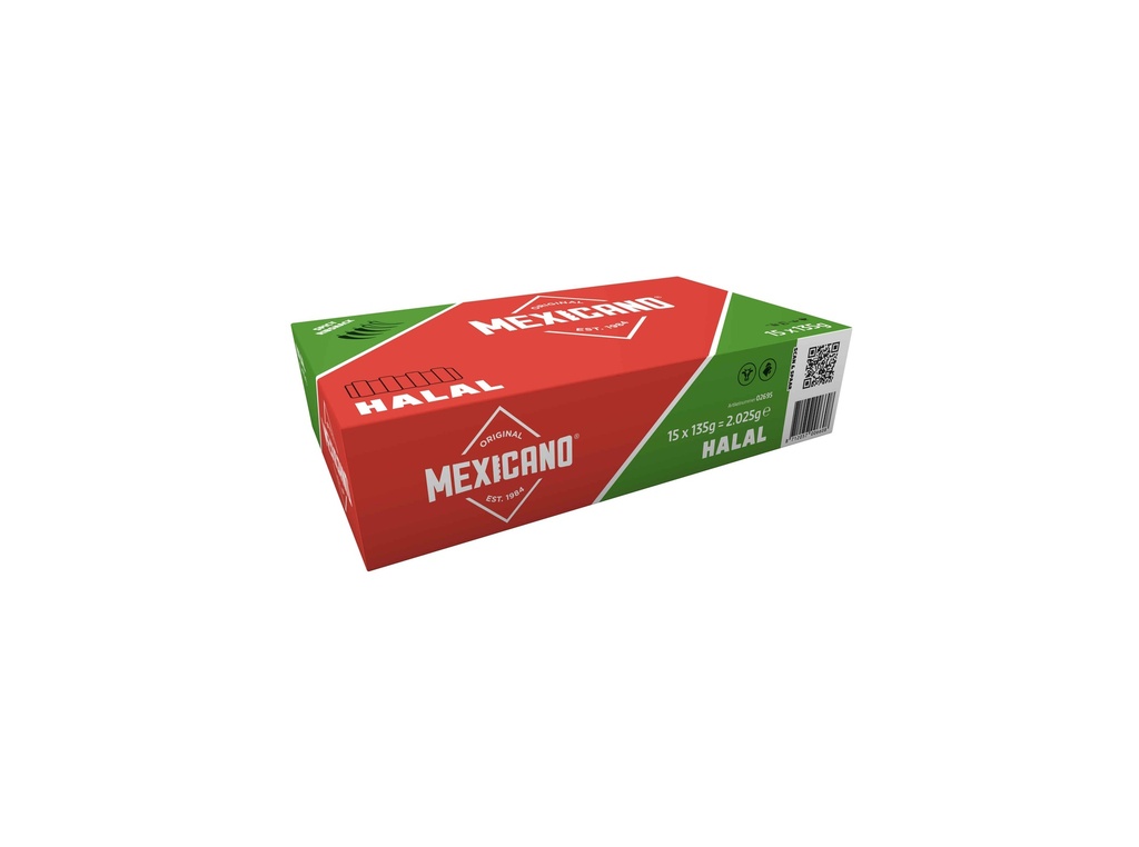 Mexicano Halal 15 x 135 gr