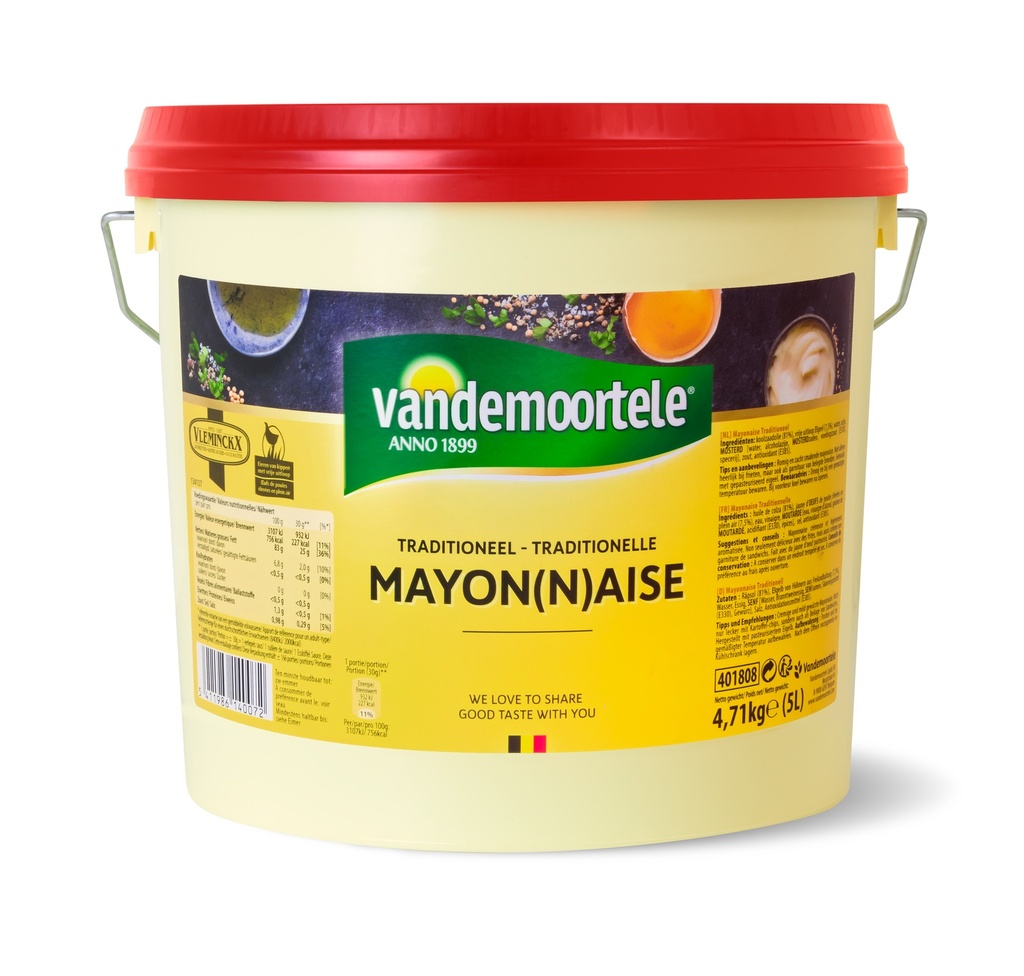 Mayonaise Vandemoortele 5 L