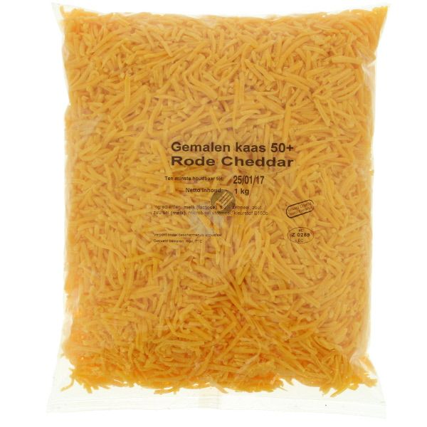 Cheddar Rouge Rapé 4 mm - 1 kg