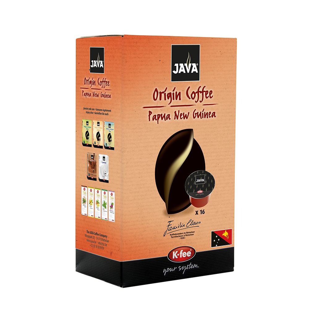 Koffie Capsules Papua Guinea Java 16 st