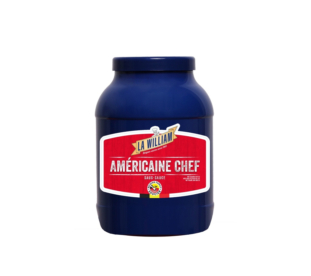 Americain Saus Chef La William Pet 3 L