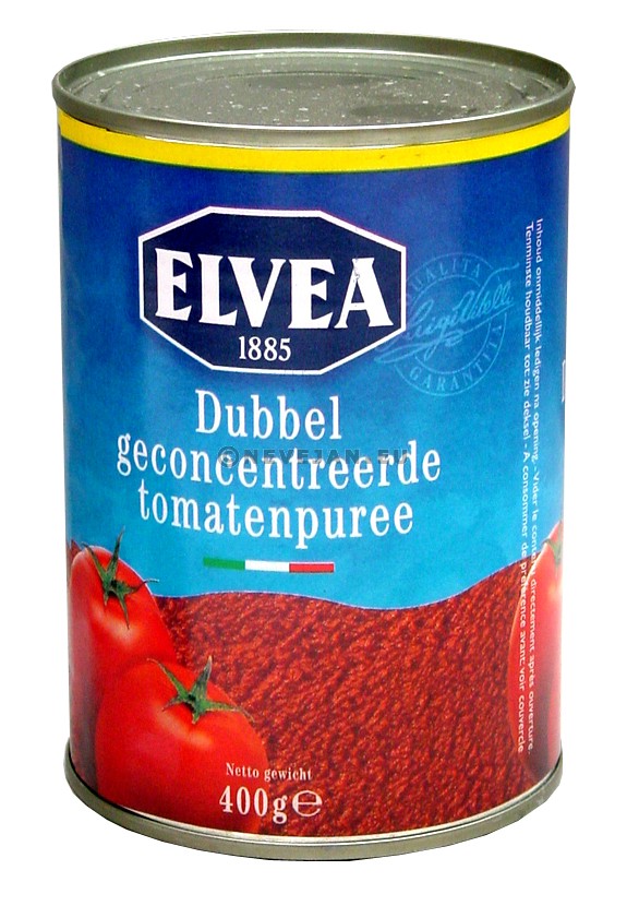 Tomaten Puree 28/30% Elvea 400 gr