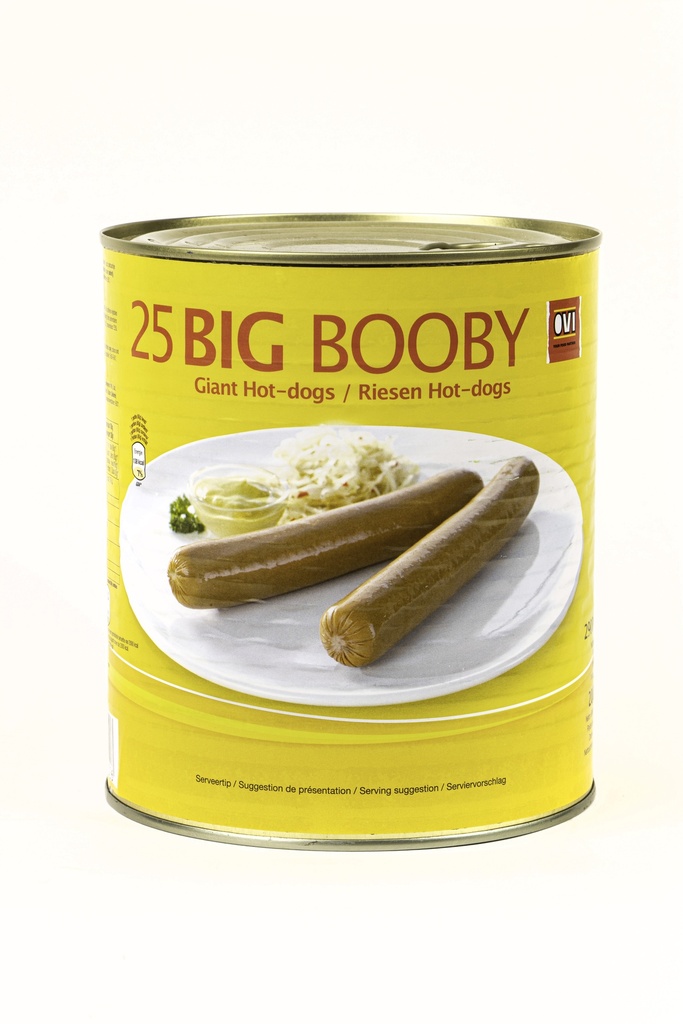 Hot Dog Big Booby Ovi 25 x 80 gr