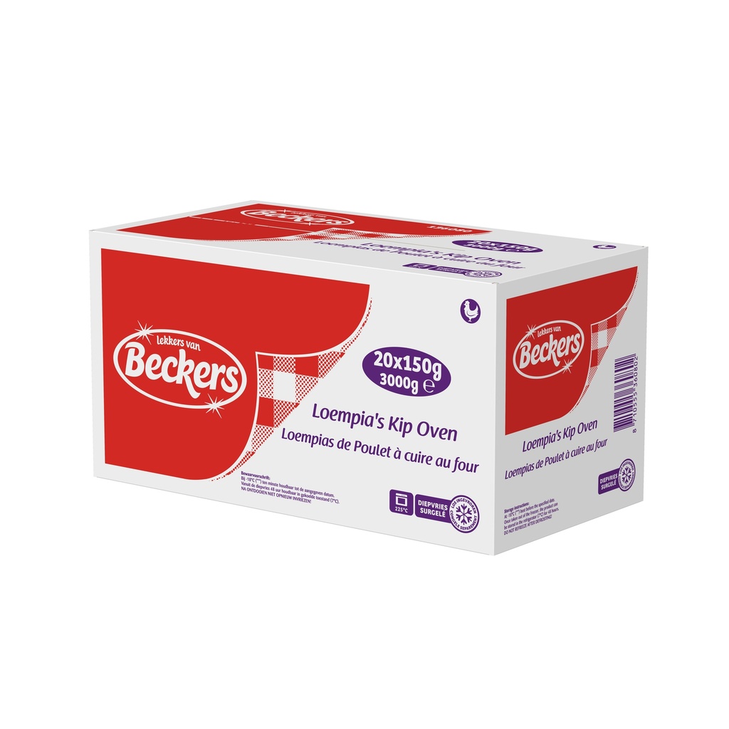 Loemia Kip Oven Beckers 24 x 100 gr