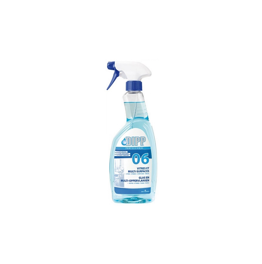 Nettoyant Vitres Et Mirroirs Dipp (6) 750 ml