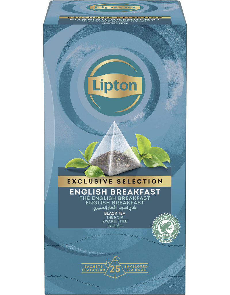 Lipton Thee English Breakfast Exc. Sel. Pyramide (25 st)