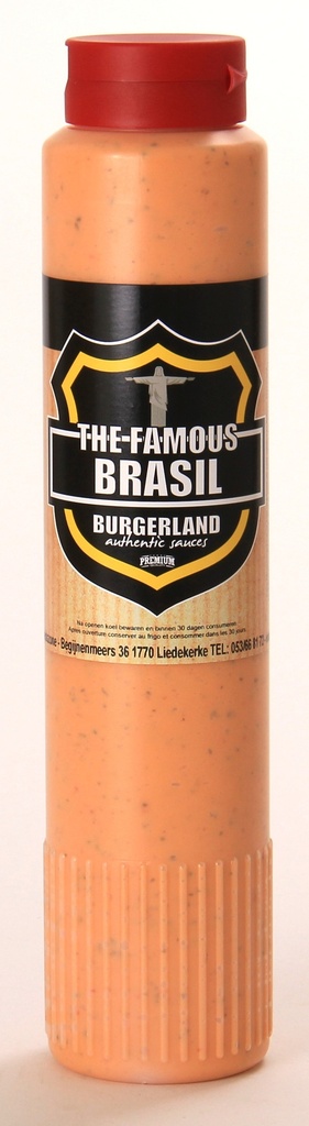 The Famous Brasil Saus Burgerland tube 1 kg