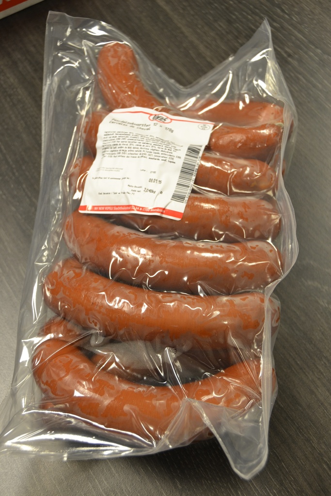 Saucisse A L Ail Cheval New Vepeli 12 x 170 gr