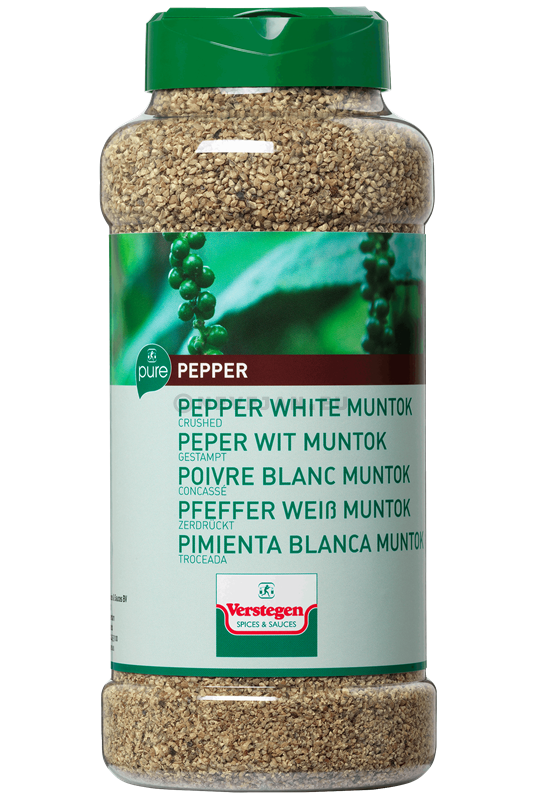 Peper Gestampt Wit Muntok Verstegen 625 gr