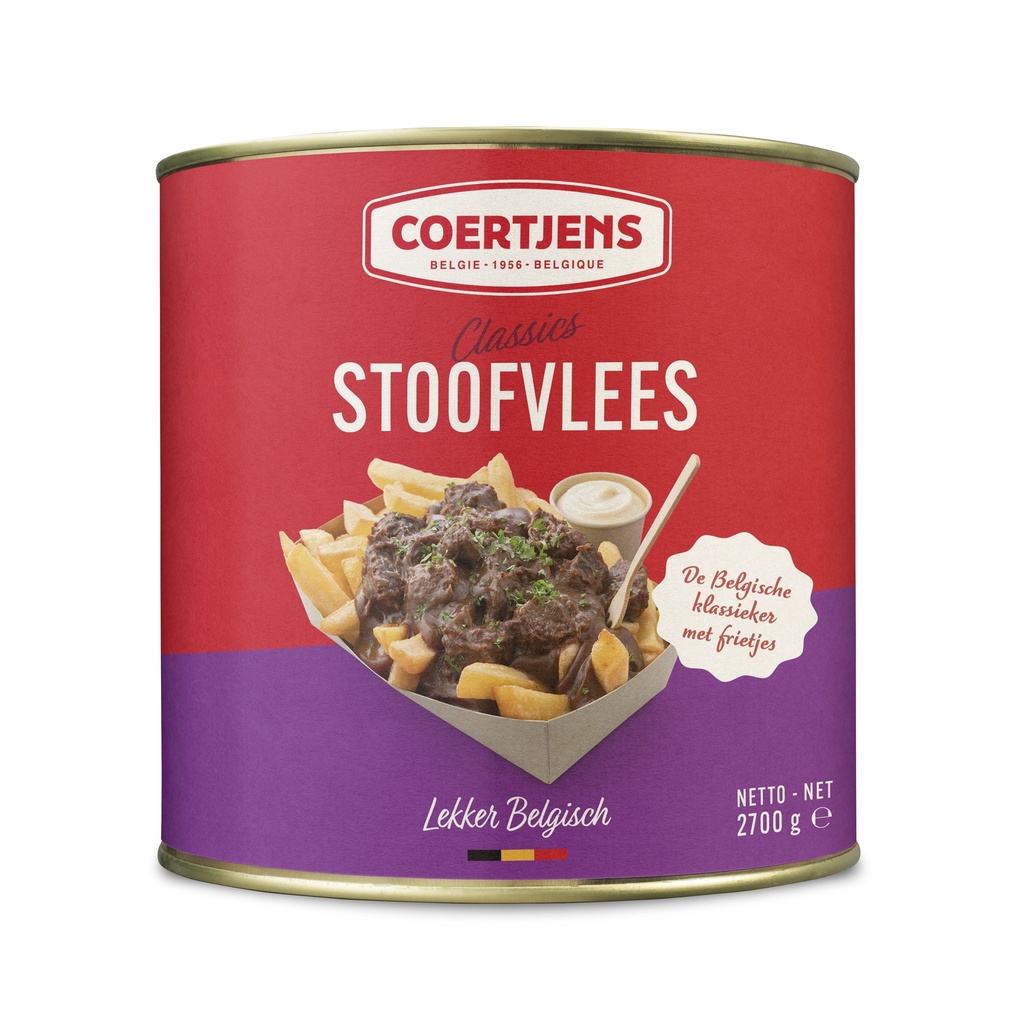 Stoofvlees Coertjens Blik 2,7  kg