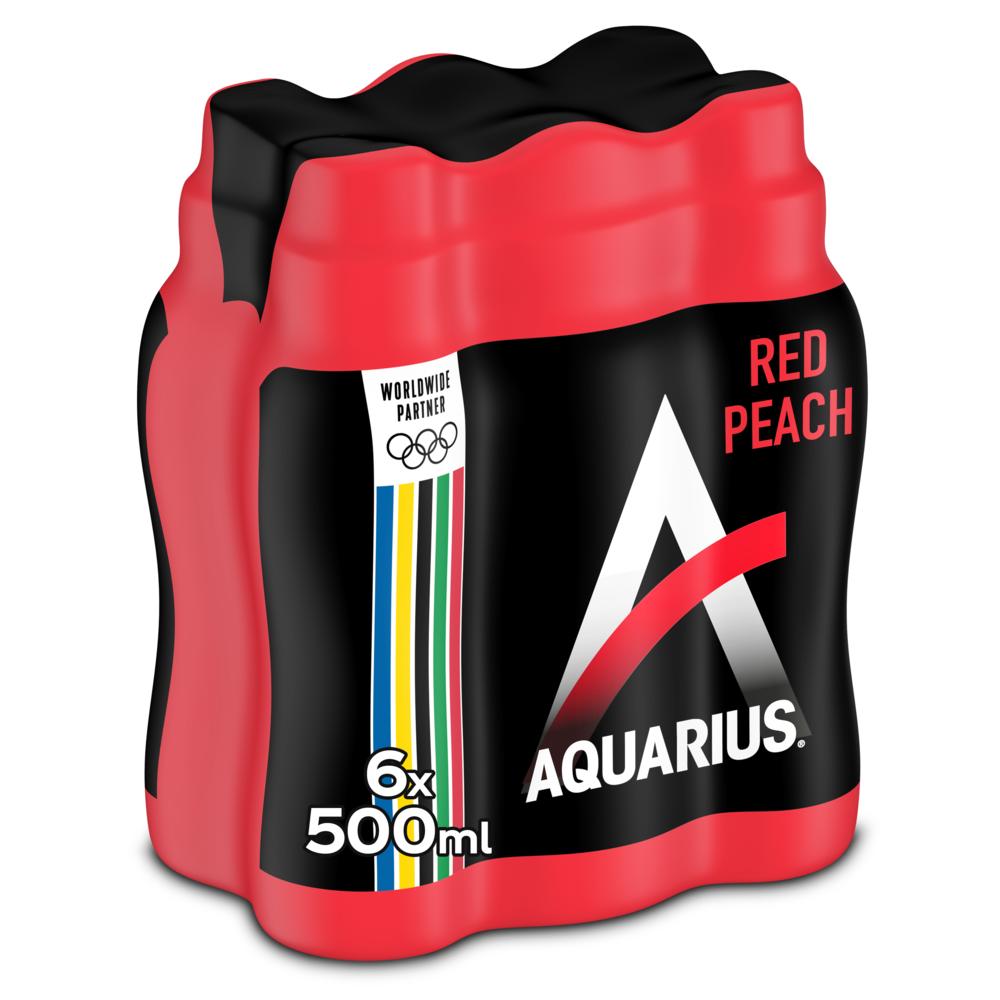 Aquarius Red Peach Pet 24 x 50 cl