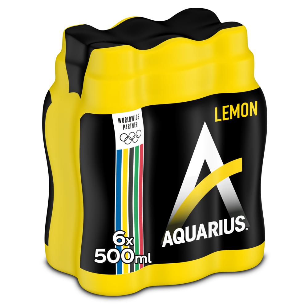 Aquarius Lemon Pet 24 x 50 cl