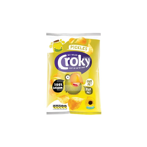 Chips Pickels Croky 20 x 40 gr