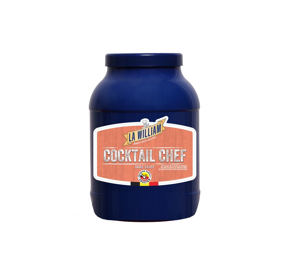 Cocktail Sauce Chef La William Pet 3 L