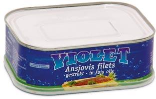 Ansjovis Gestrekt Victoria 760 gr