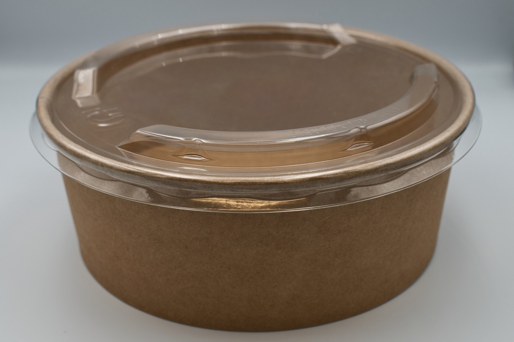 Salad Bowl Kraft 1300 ml 50 st