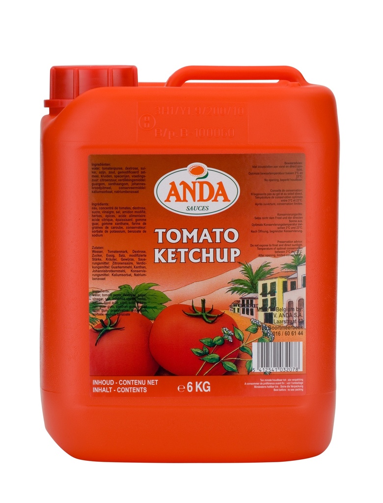 Tomaten Ketchup - Bidon - Anda 6 L