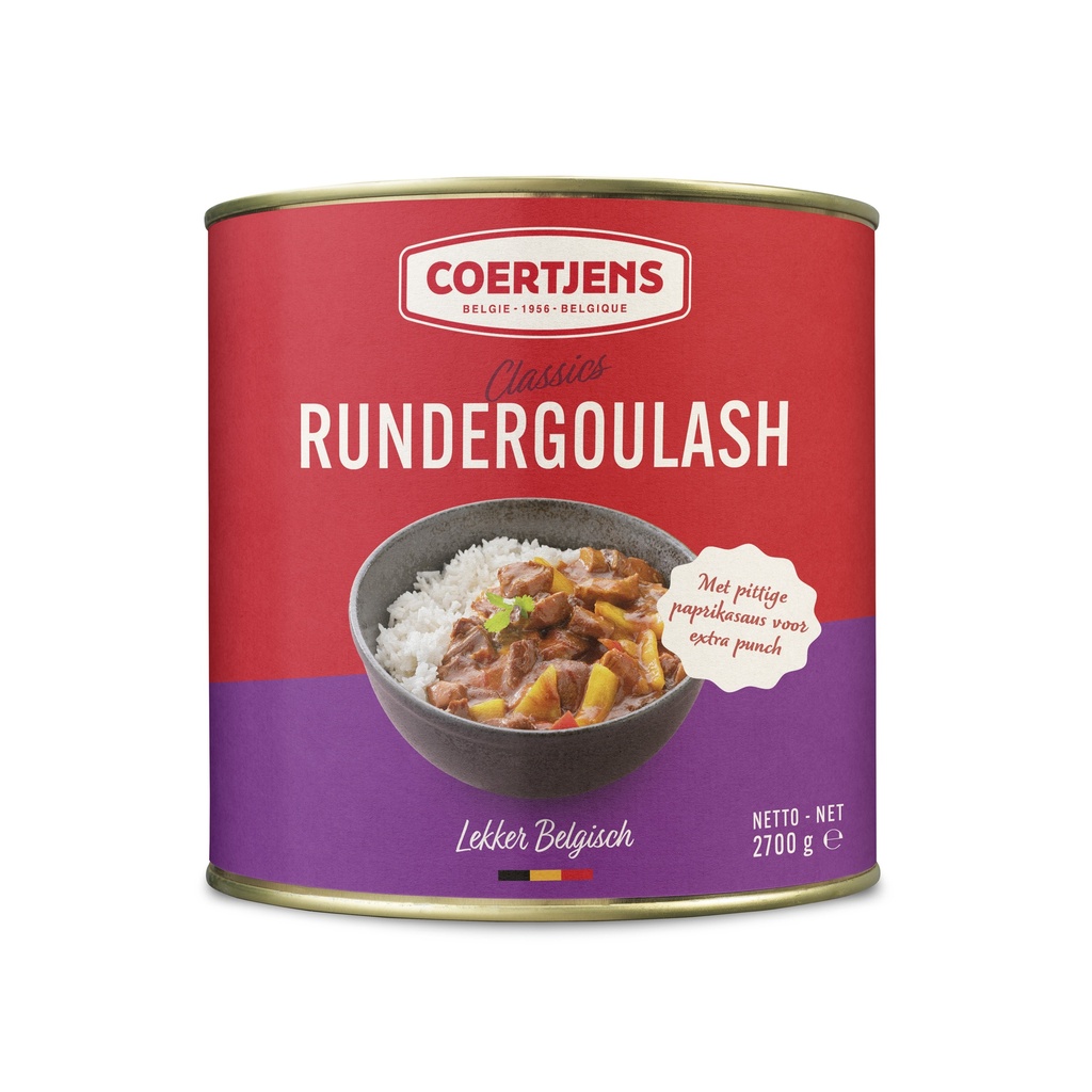 Goulash Boeuf Coertjens 2,7 kg