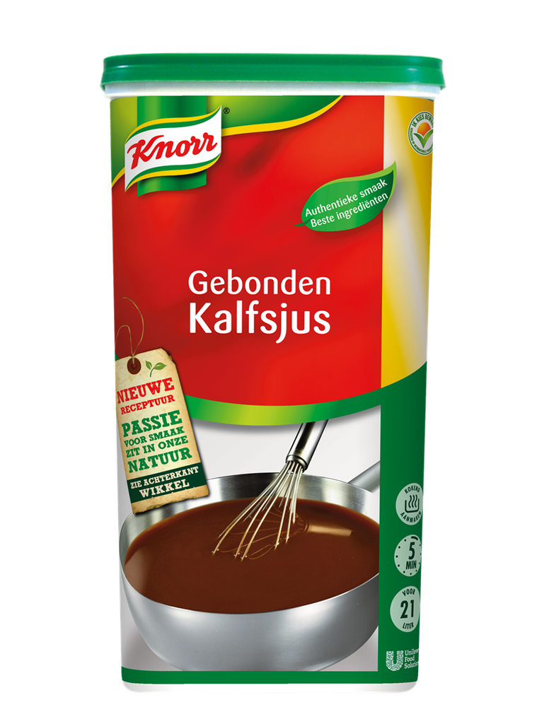 Jus Kalfs Gebonden Knorr Pot 1,365 kg (poeder)