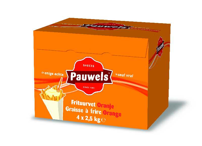 Graisse Mixed Orange Pauwels 4 x 2,5 kg