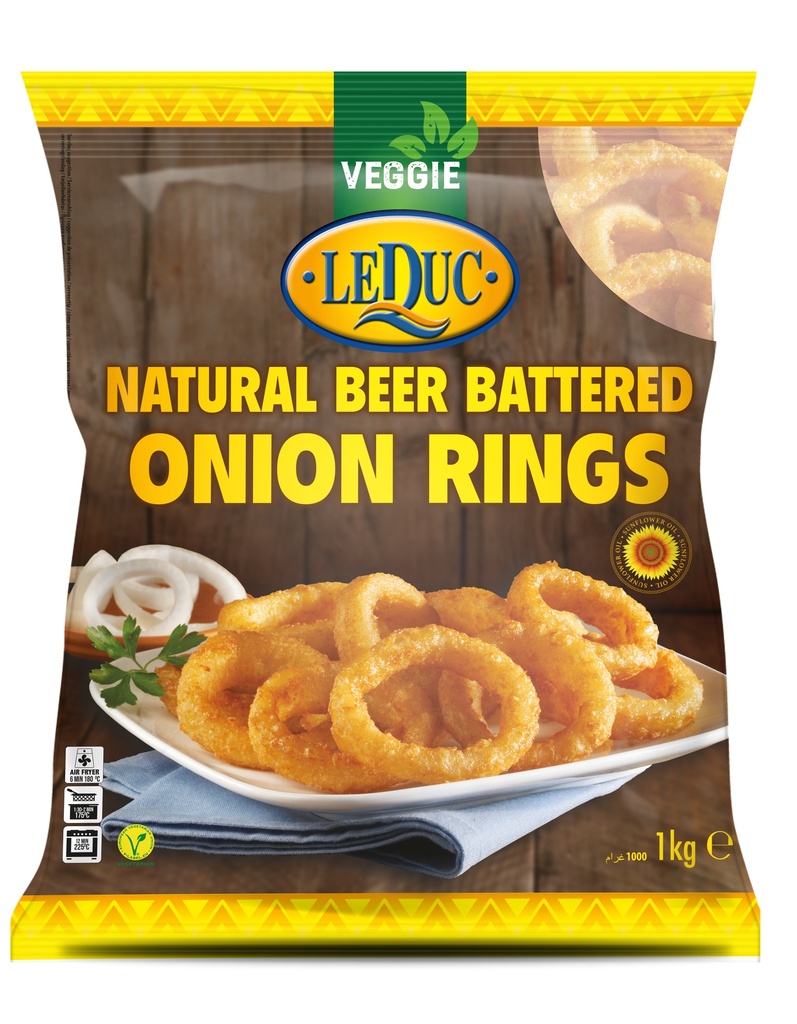 Onion Rings battu à la bière Duca Food 1 kg