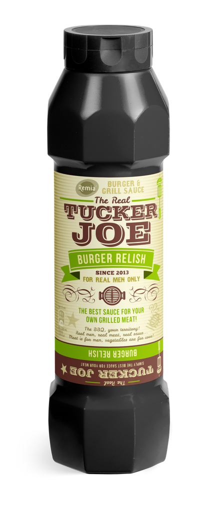 Burger Relish Tucker Joe Remia Tube 1 L