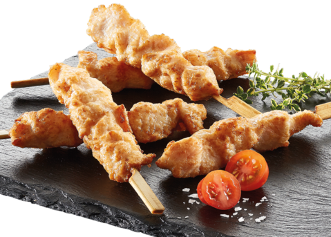 1013551 Brochette Poulet Frit 50 gr Top Table  2,5 kg