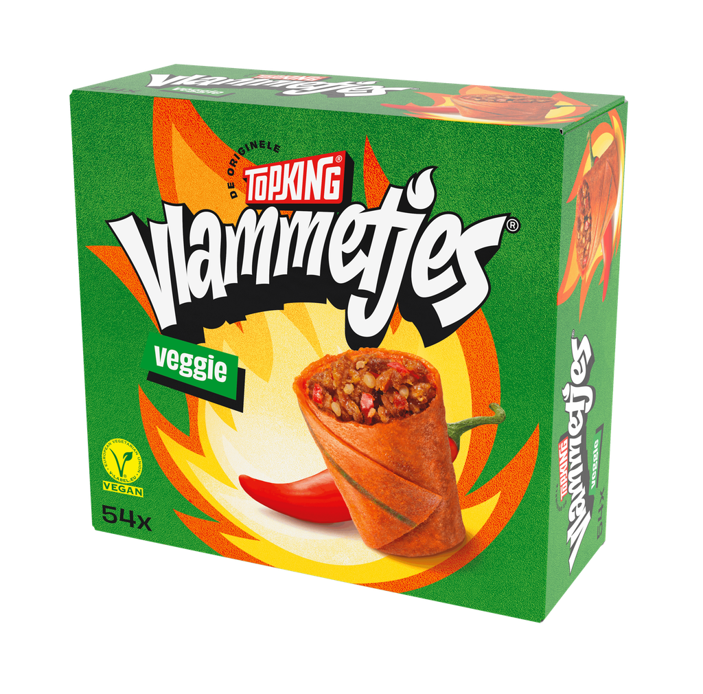 Flammettes Veggie Topking 54 x 18 gr