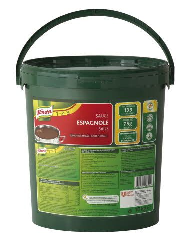 Sauce Espagnoles Belgique 1-2-3- Knorr 10 kg