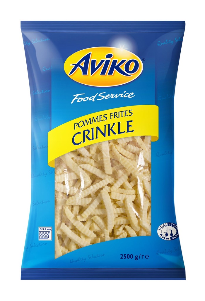 Kreukel Frieten Aviko 2,5 kg