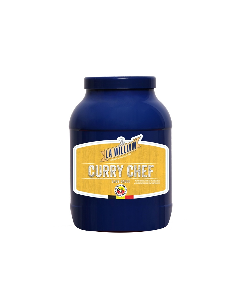 Curry Saus Chef La William Pet 3 L