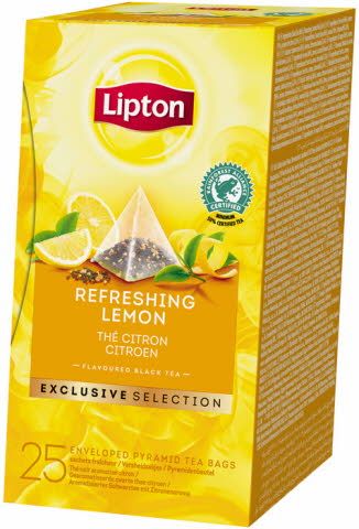 Lipton Thee Citroen Excl. Sel. Pyramide (25 st)