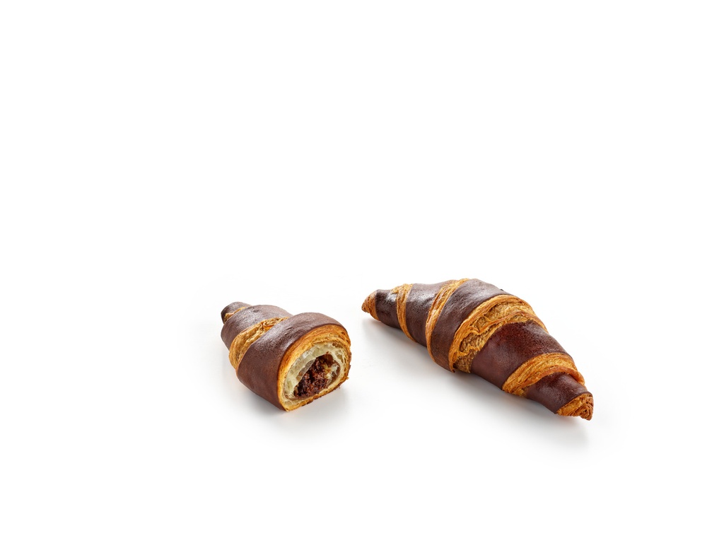 1673 Croissant Double Colour Choco Filled La Lorraine 40 x 90 gr  