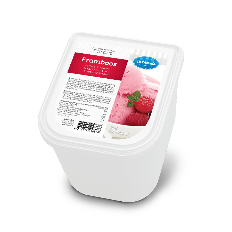 Sorbet Framboise La Venezia 2,5 L