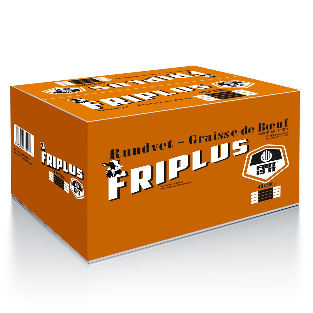 Graisse De Boeuf Friplus Frit Is It 4 x 2,5 kg