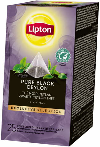 Pure Black Ceylon Tea Lipton 25 pcs