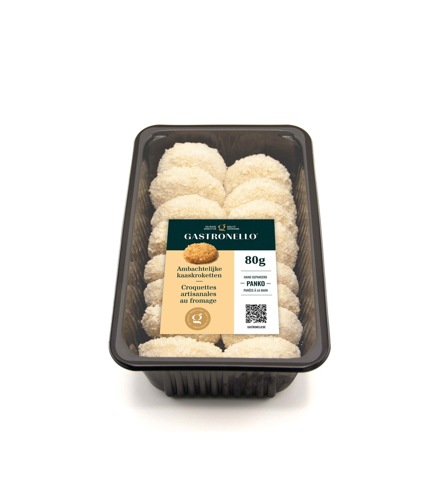 Croquette Fromage Panko Artisnales Gastronello 16 x 80 gr