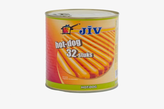 Hot Dog Blik Jiv 32 x 50 gr