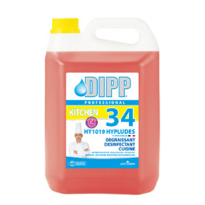 Degraissant/Desinfectant Cuisine Dipp (34) 5 L