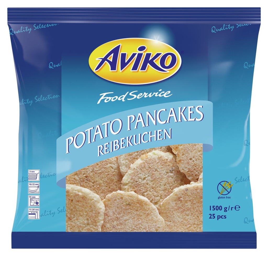 Rosti  Reibekuchen Aviko 25 st - 1.5 kg