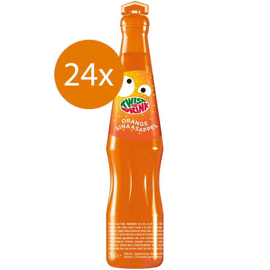 Twist & Drink Orange 24 x 20 cl