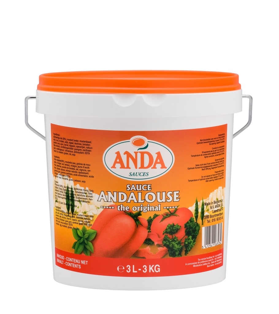 Andalouse Saus Anda Emmer 3 L