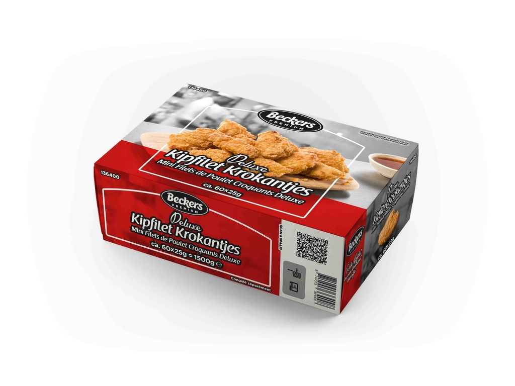 Kipfilet Mini Krokantjes Beckers 60 x 25 gr