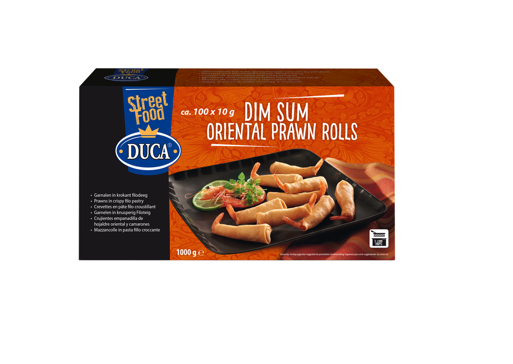 Oriental Prawn Rolls (Dim Sum) Duca 100 x 10 gr