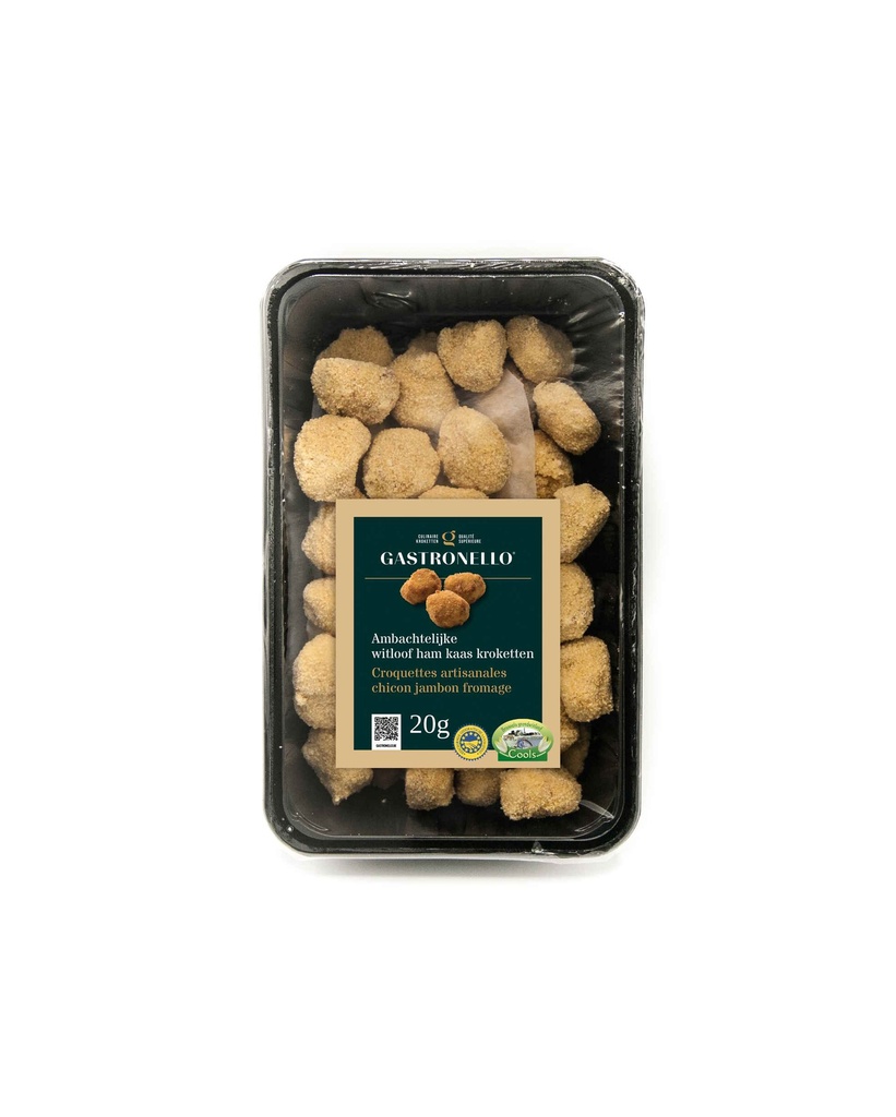 Croquette Chicon/Jambon/Fromage Gastronello 60 x 20 gr