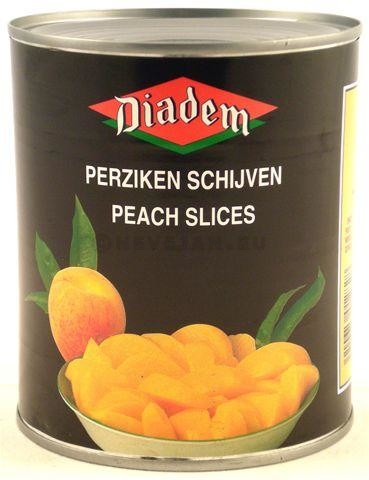 Perziken Halve Diadem Blik 410 gr